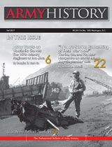 Army History, Issue 105, Fall 2017