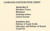 Campaign Participation Credit