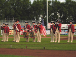 Photo:  US Army Old Guard Fife and Drum Corps performed at the opening ceremony on June 14, 2006, appropriately, the Army’s 231 st birthday.