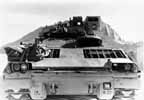 Front view of M-2 Bradley Infantry Fighting Vehicle