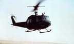 UH-1H Iroquois (Huey) landing at RRP