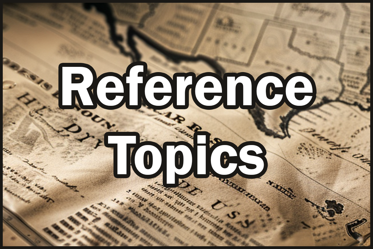 Button links to the Reference Topics Landing Page