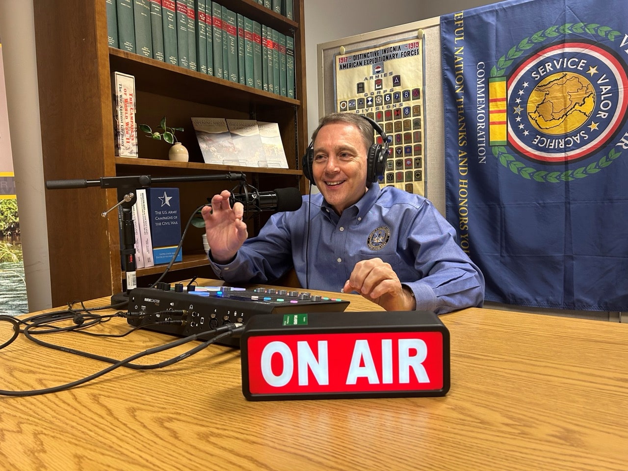 Photo of Mr. Lee Reynolds, host of the podcast