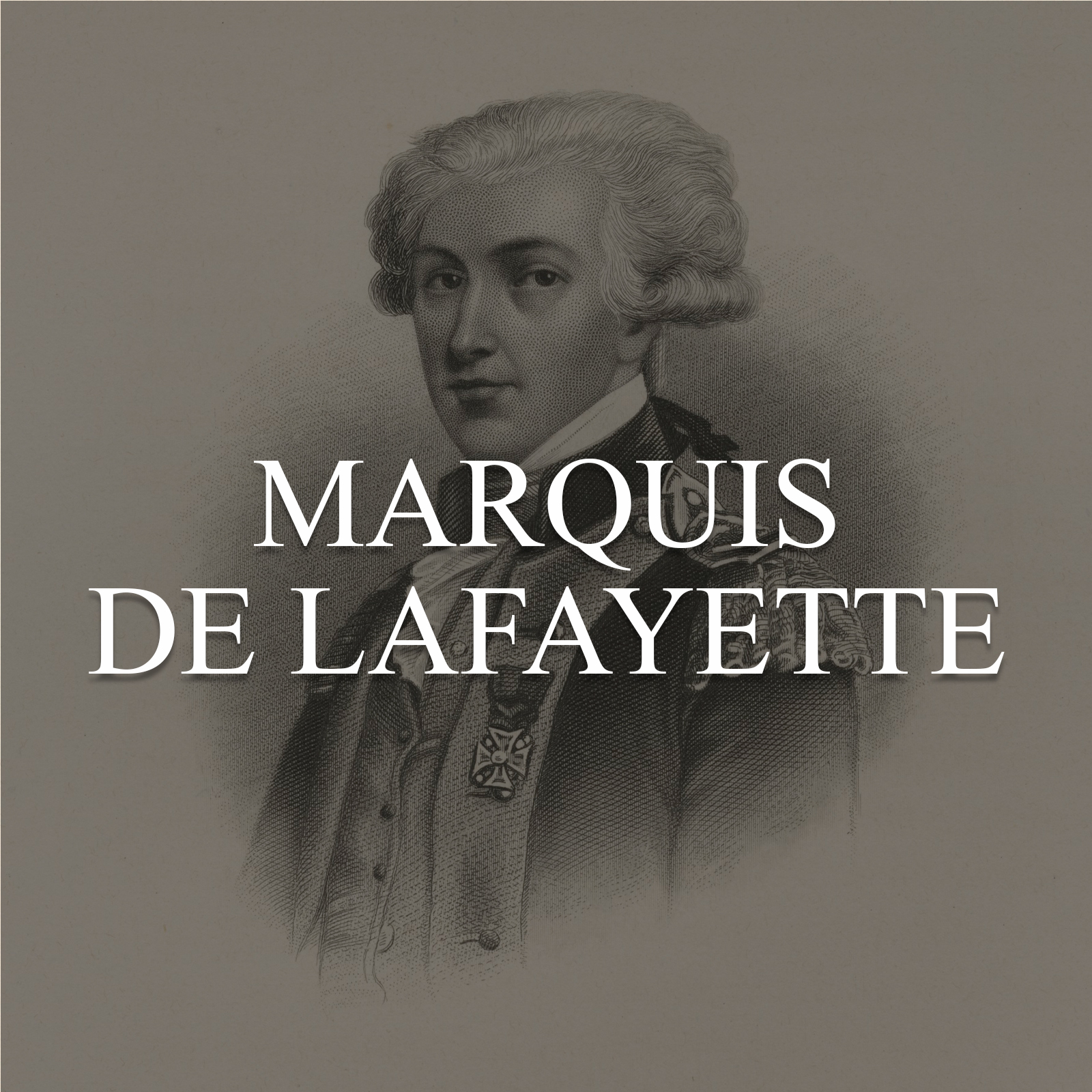 Portrait of Marquis de Lafayette