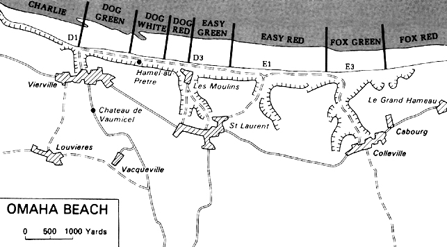Map:  Map 16-OMAHA Beach