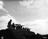 Men on a firing range in Ireland